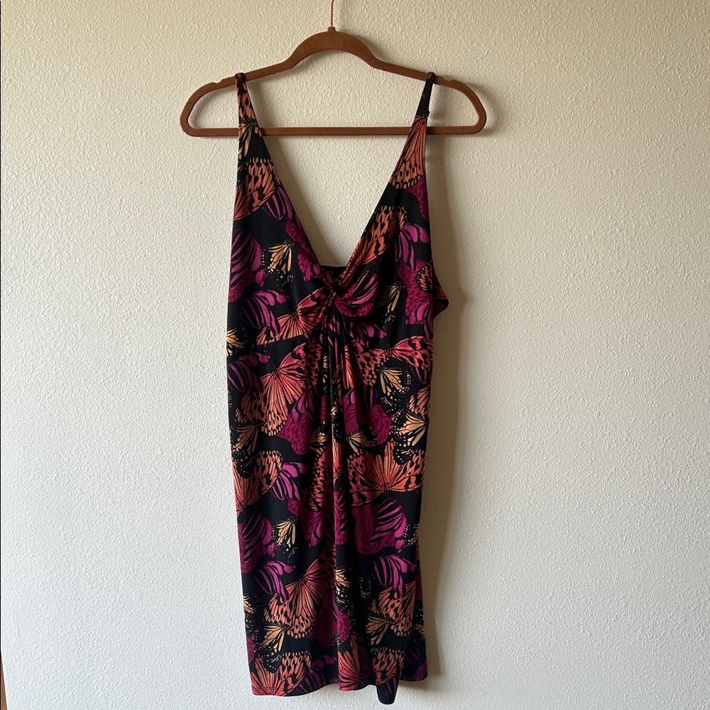 Mix it Black and Pink Butterfly Dress